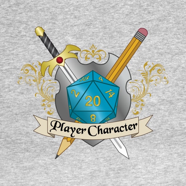 Player Character Crest by NashSketches